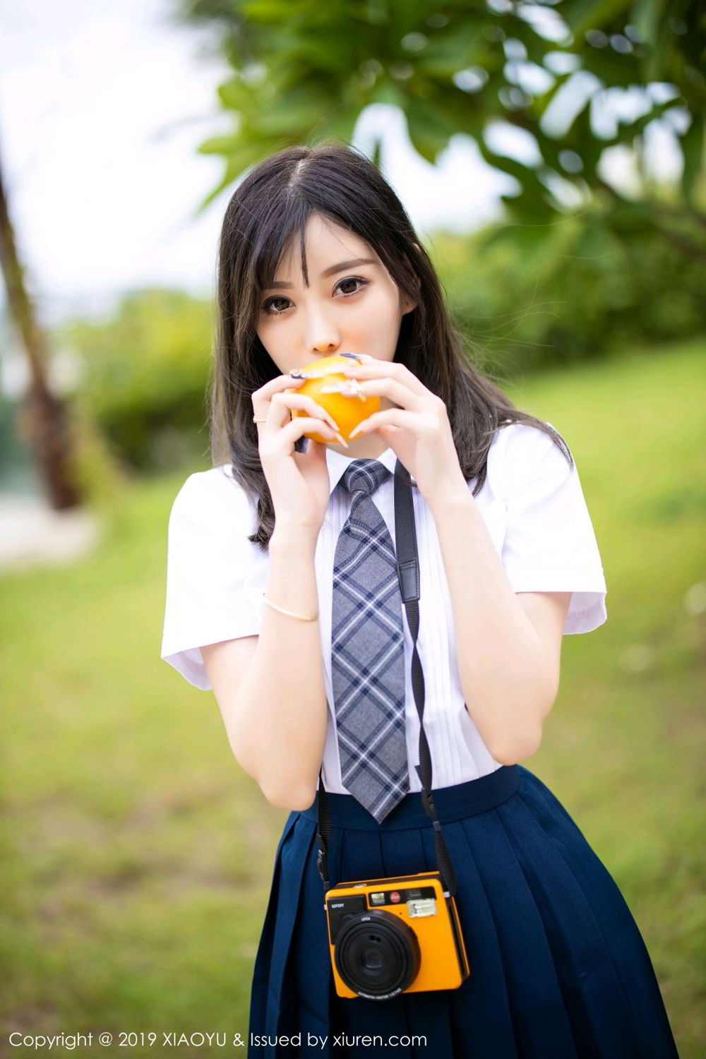 《语画界 杨晨晨 制服写真 VOL.184》第3张,模特杨晨晨,语画界,制服主题,全套73张