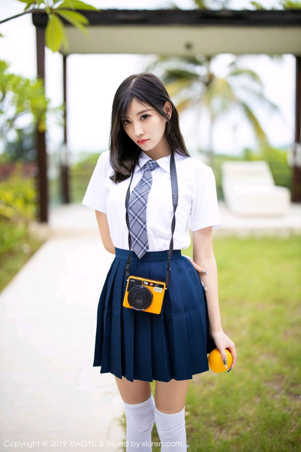 《语画界 杨晨晨 制服写真 VOL.184》第5张,模特杨晨晨,语画界,制服主题,全套73张