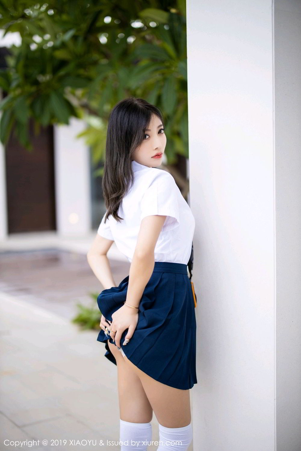 《语画界 杨晨晨 制服写真 VOL.184》第8张,模特杨晨晨,语画界,制服主题,全套73张