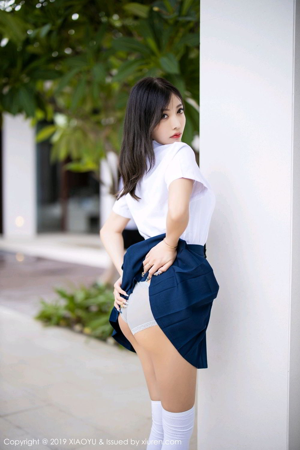 《语画界 杨晨晨 制服写真 VOL.184》第9张，模特杨晨晨，语画界，制服主题，全套73张