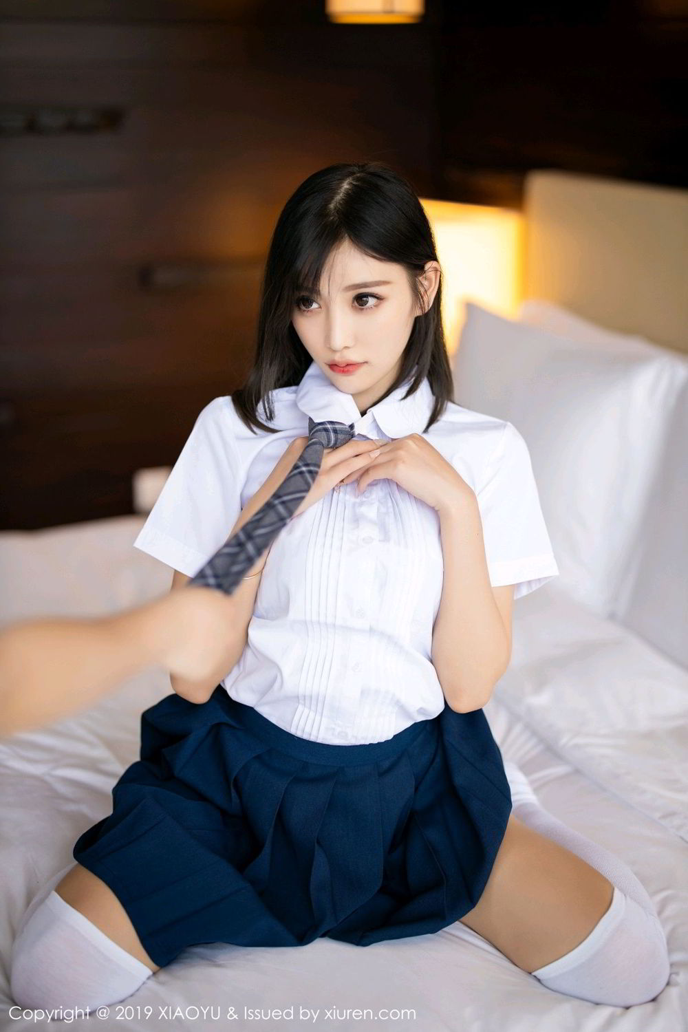 《语画界 杨晨晨 制服写真 VOL.184》第27张,模特杨晨晨,语画界,制服主题,全套73张