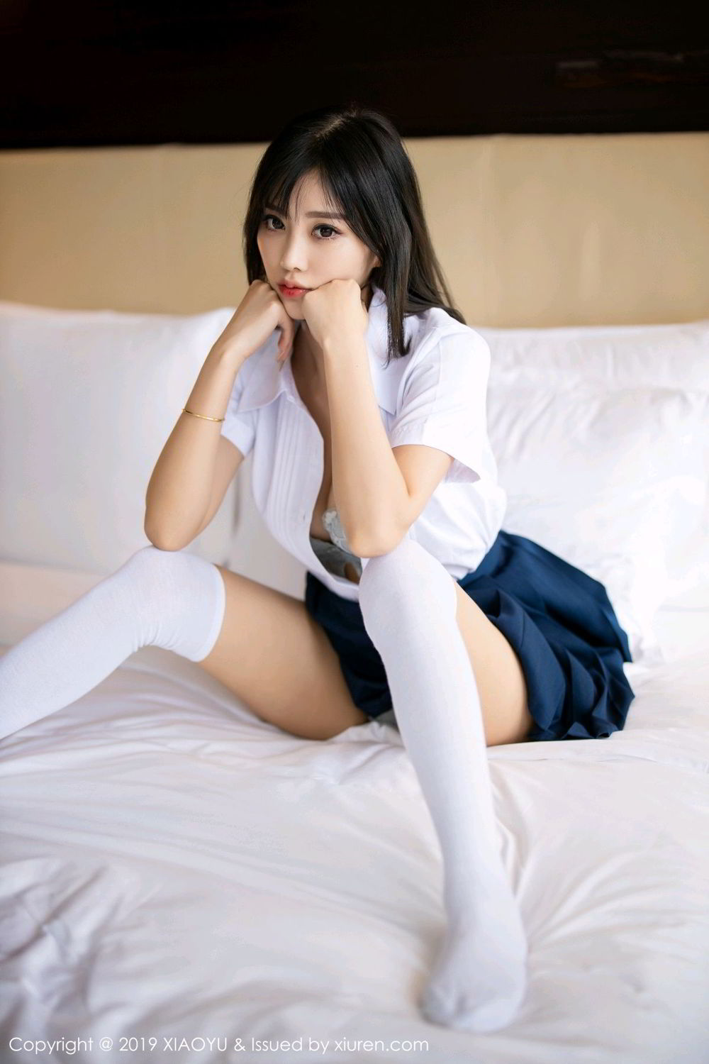 《语画界 杨晨晨 制服写真 VOL.184》第41张,模特杨晨晨,语画界,制服主题,全套73张