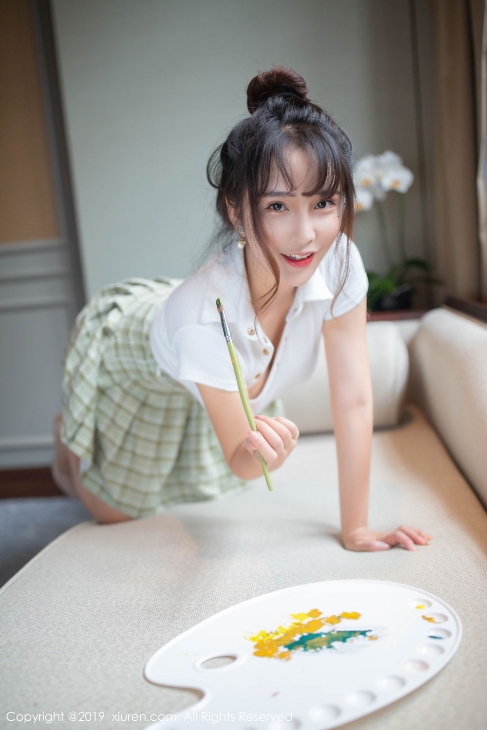 《秀人网 陶喜乐(小喜) 内衣写真》第1张，模特陶喜乐(小喜)，秀人网，内衣主题，全套70张