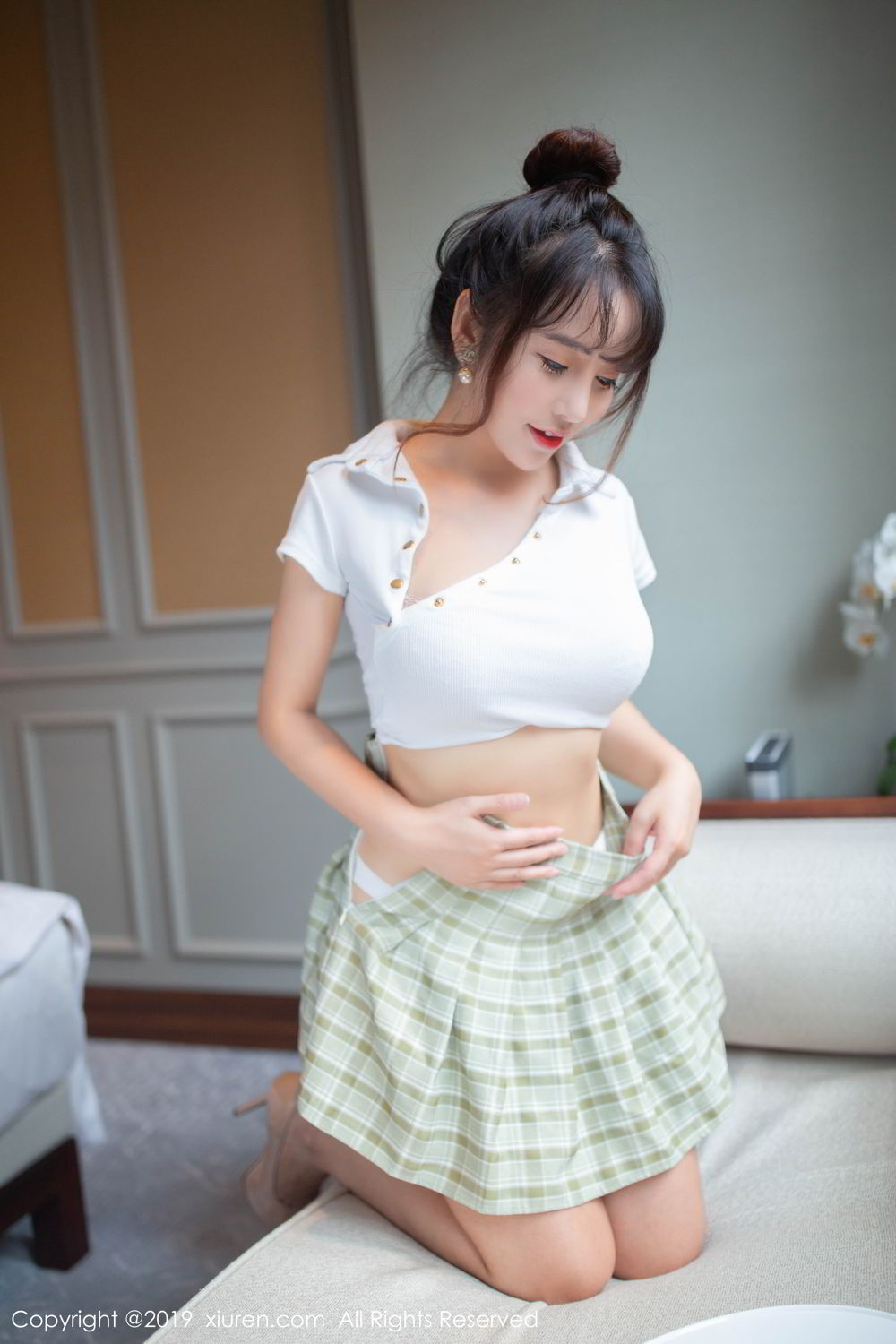 《秀人网 陶喜乐(小喜) 内衣写真》第4张,模特陶喜乐(小喜),秀人网,内衣主题,全套70张