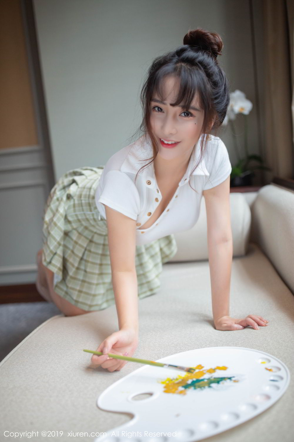 《秀人网 陶喜乐(小喜) 内衣写真》第10张,模特陶喜乐(小喜),秀人网,内衣主题,全套70张