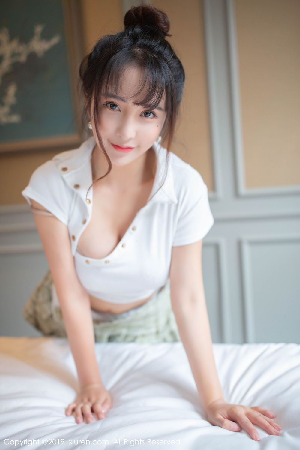 《秀人网 陶喜乐(小喜) 内衣写真》第14张,模特陶喜乐(小喜),秀人网,内衣主题,全套70张