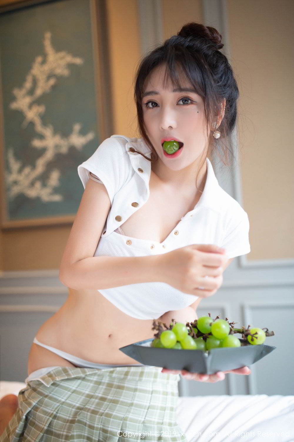 《秀人网 陶喜乐(小喜) 内衣写真》第20张,模特陶喜乐(小喜),秀人网,内衣主题,全套70张