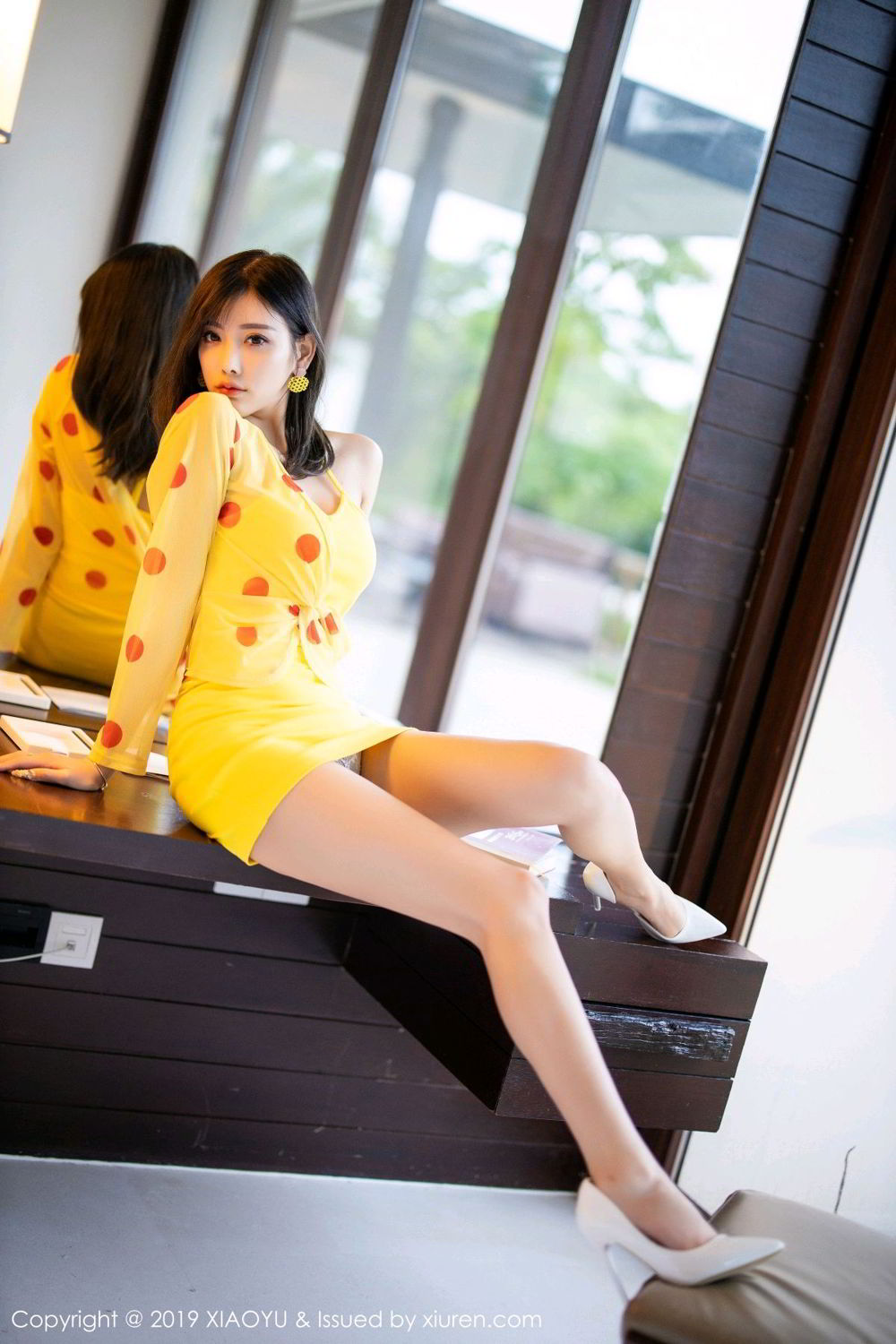 《语画界 杨晨晨 制服写真 VOL.204》第17张,模特杨晨晨,语画界,制服主题,全套58张