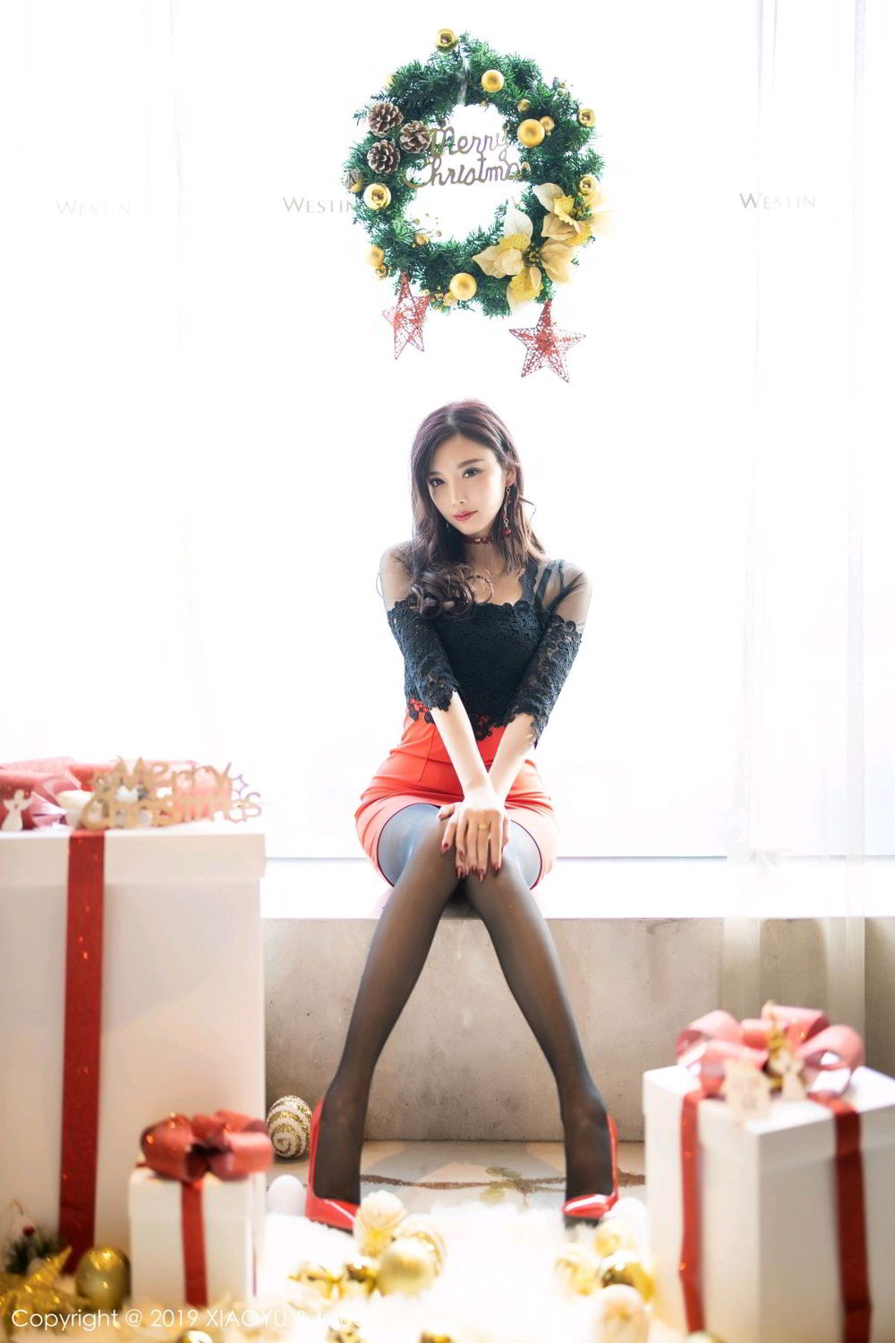 《语画界 杨晨晨 制服写真 VOL.225》第19张,模特杨晨晨,语画界,制服主题,全套100张