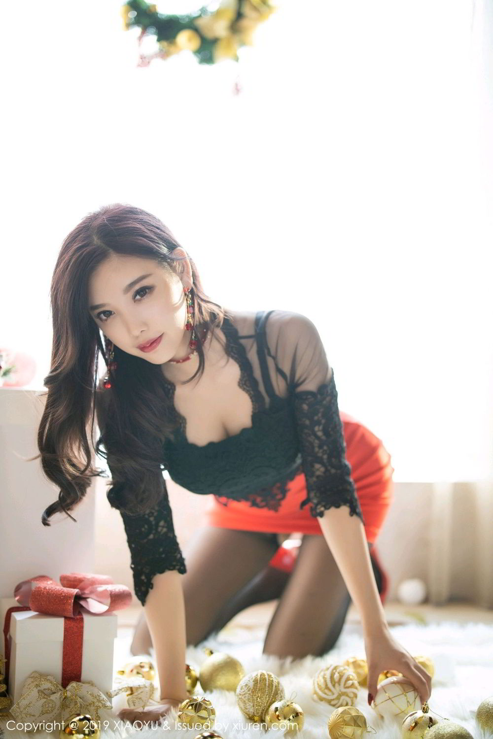 《语画界 杨晨晨 制服写真 VOL.225》第28张,模特杨晨晨,语画界,制服主题,全套100张