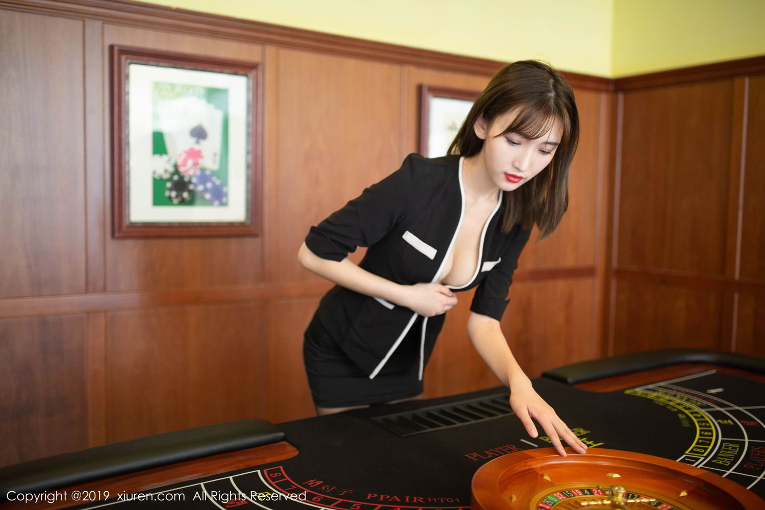 《秀人网 陆萱萱(Lu Xuan Xuan) 制服写真》第5张,模特陆萱萱(Lu Xuan Xuan),秀人网,制服主题,全套69张