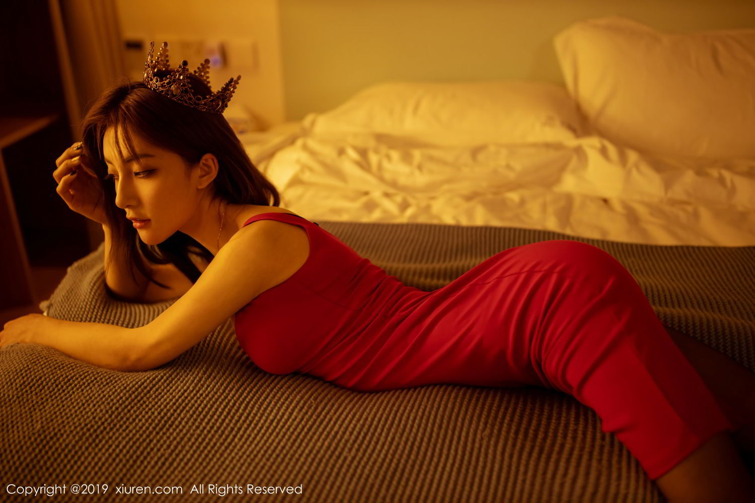 《秀人网 林文文(Lin Wen Wen) 黑丝写真》第51张，模特林文文(Lin Wen Wen)，秀人网，黑丝主题，全套58张