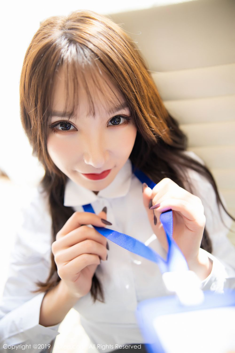 《秀人网 周于希dummy(Dummy Zhou) 制服写真》第45张,模特周于希dummy(Dummy Zhou),秀人网,制服主题,全套100张