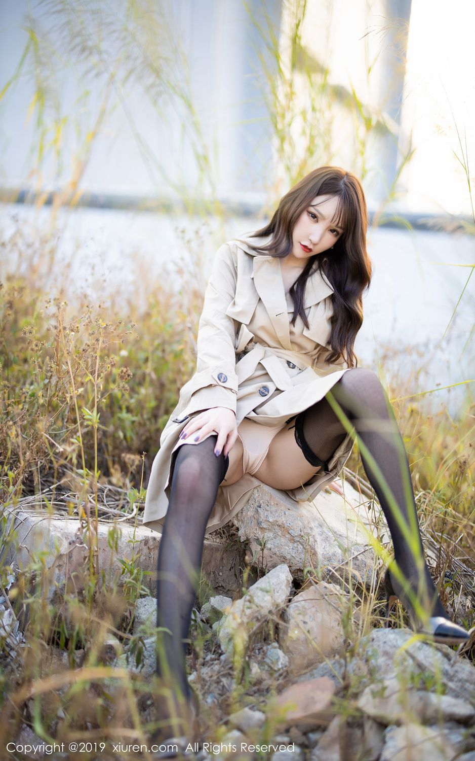 《秀人网 周于希dummy(Dummy Zhou) 黑丝写真》第18张,模特周于希dummy(Dummy Zhou),秀人网,黑丝主题,全套93张