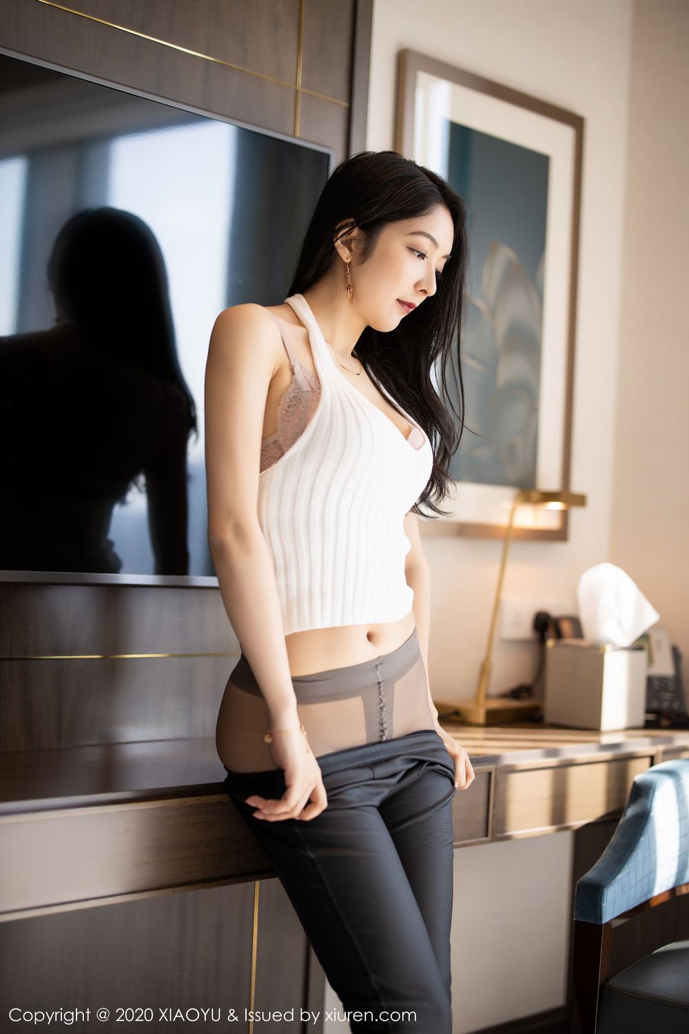 《语画界 小琪(desertrmb) 制服写真 VOL.229》第11张,模特小琪(desertrmb),语画界,制服主题,全套100张