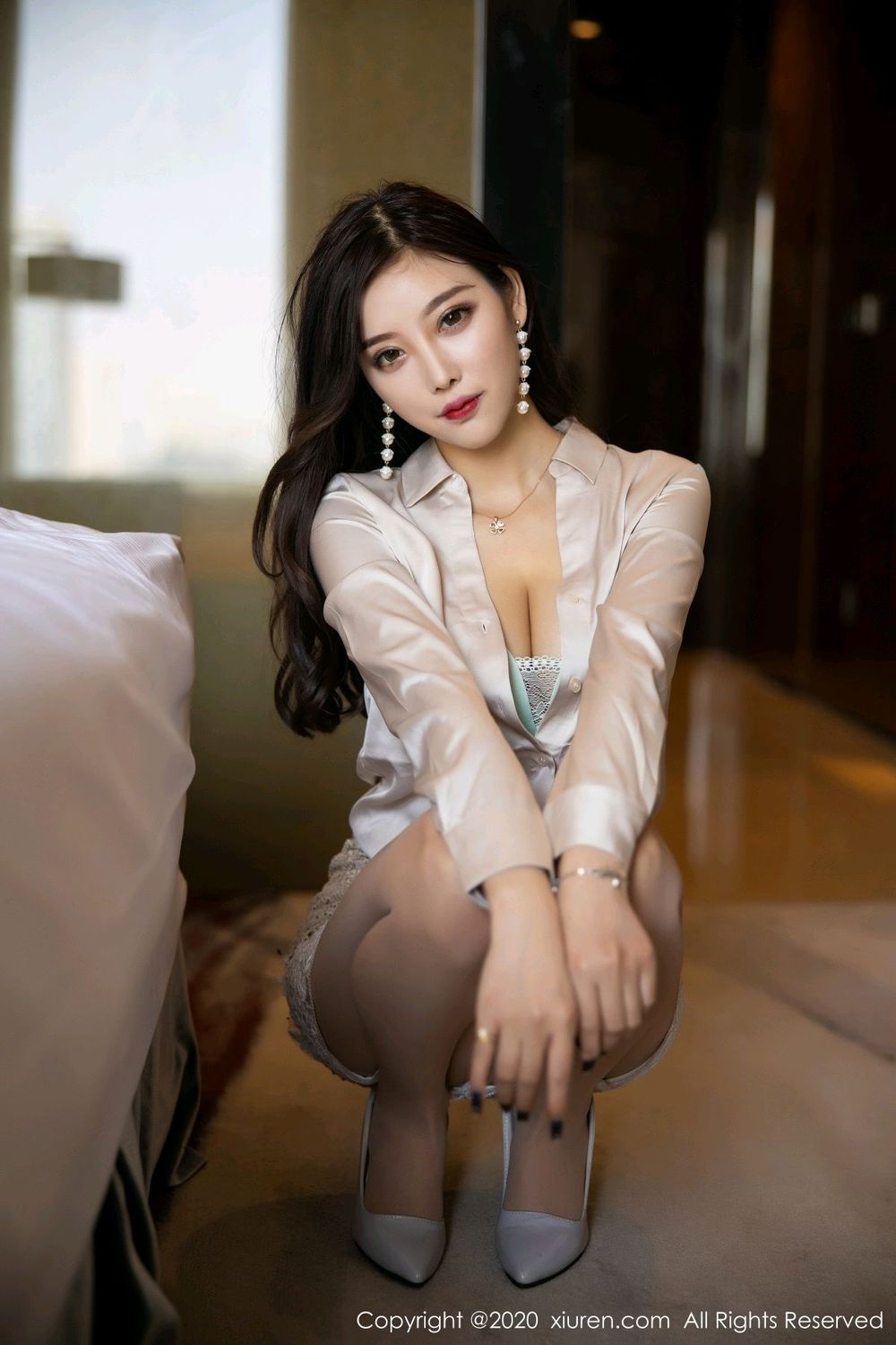《秀人网 杨晨晨 美腿写真》第23张,模特杨晨晨,秀人网,美腿主题,全套65张