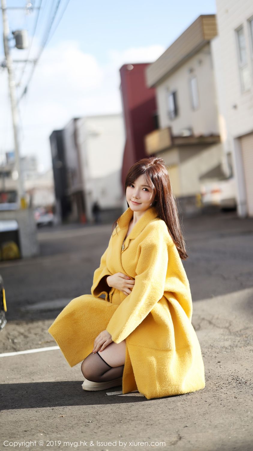 《MyGirl 黄米妮 制服写真 VOL.418》第8张,模特黄米妮,mygirl,制服主题,全套80张