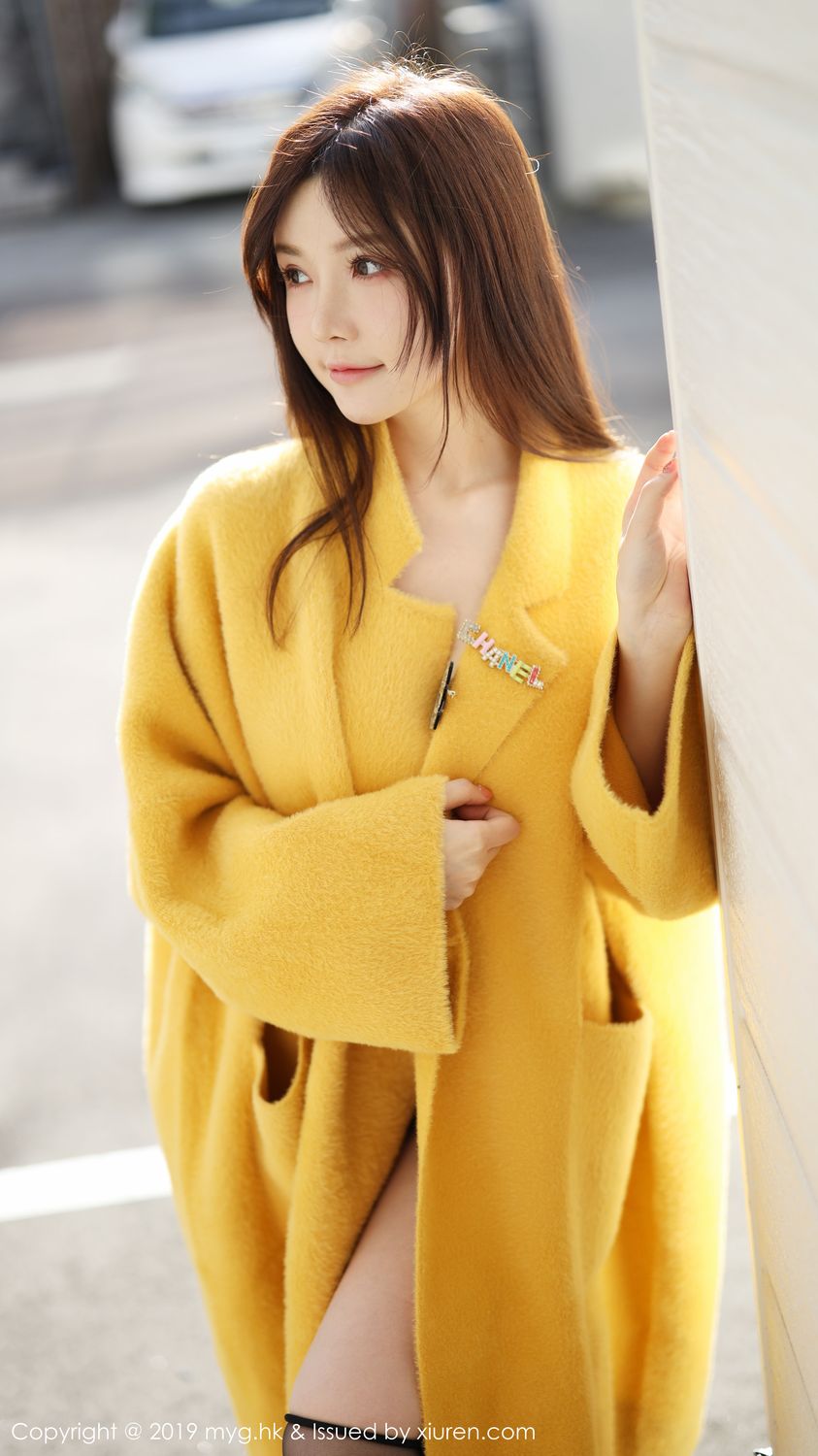 《MyGirl 黄米妮 制服写真 VOL.418》第9张,模特黄米妮,mygirl,制服主题,全套80张