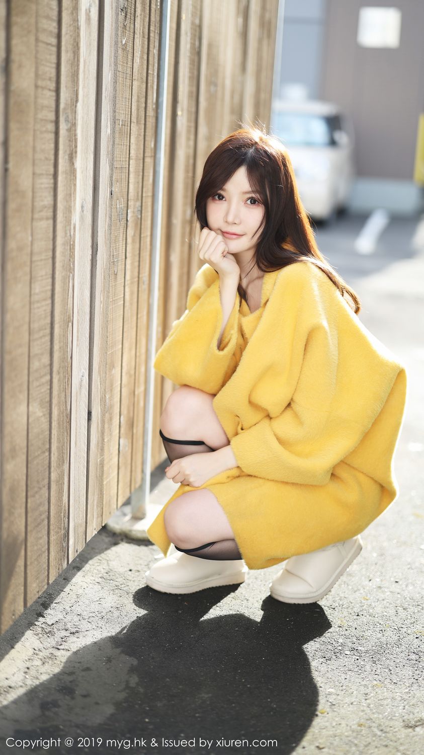 《MyGirl 黄米妮 制服写真 VOL.418》第12张,模特黄米妮,mygirl,制服主题,全套80张