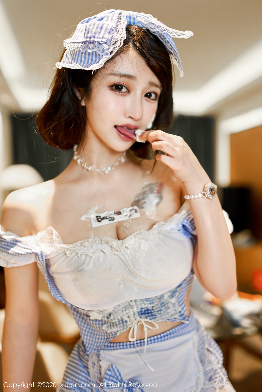 《秀人网 林子欣(Lin Zi Xin) 女仆写真》第44张,模特林子欣(Lin Zi Xin),秀人网,女仆主题,全套50张