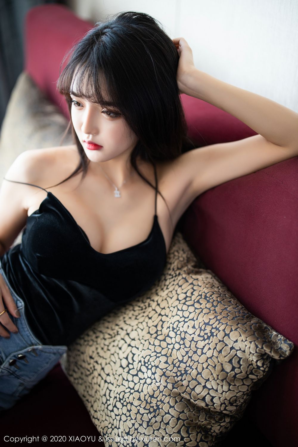 《语画界 Miko酱 制服写真 VOL.235》第46张，模特Miko酱，语画界，制服主题，全套100张