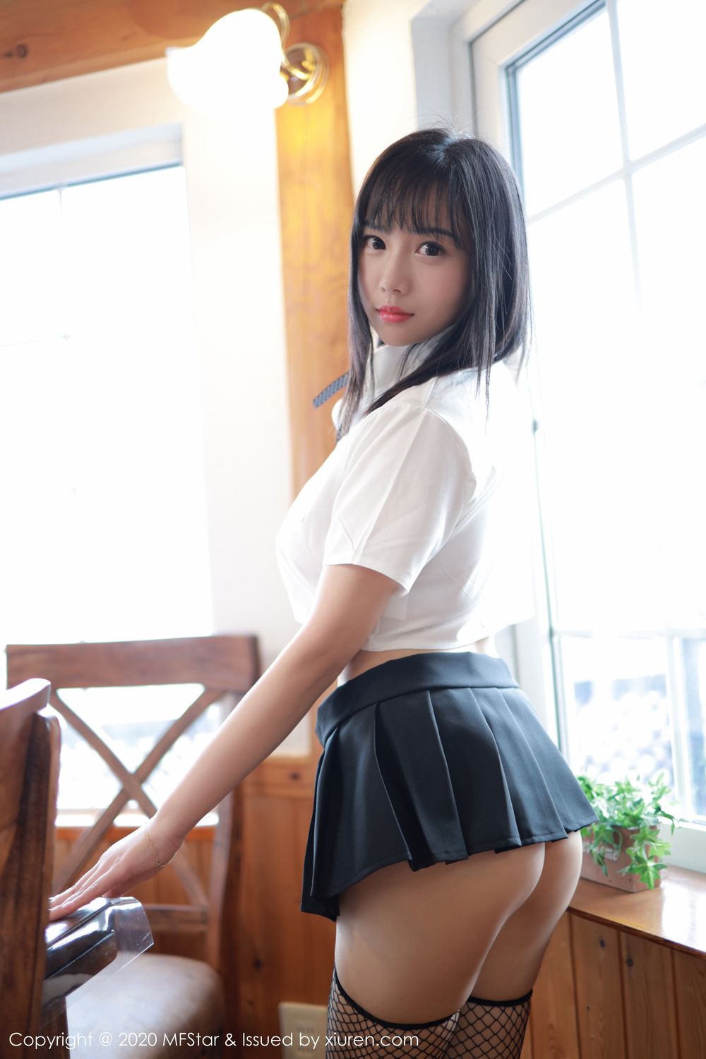《MFStar 徐微微(Mia Xu) 制服写真 VOL.255》第1张,模特徐微微(Mia Xu),mfstar,制服主题,全套52张