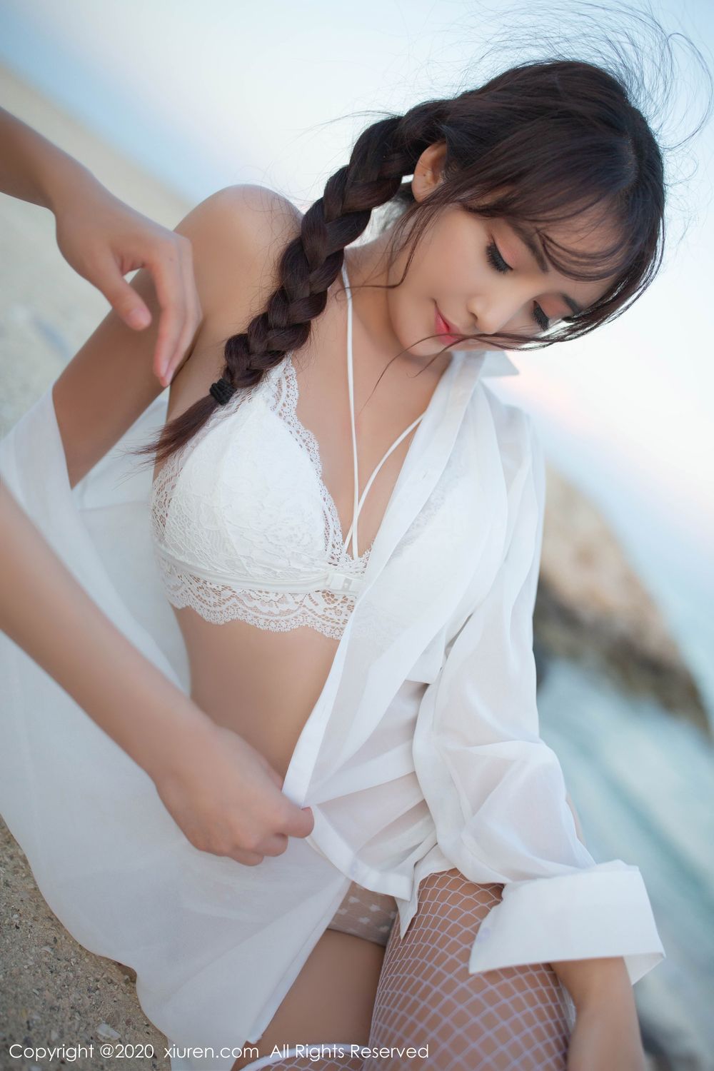 《秀人网 陶喜乐(小喜) 内衣写真》第17张,模特陶喜乐(小喜),秀人网,内衣主题,全套63张