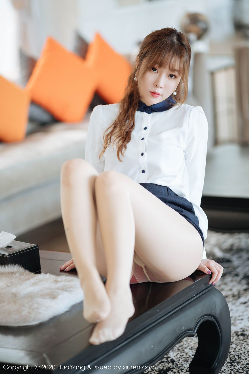 《花漾 王语纯(王雨纯) 制服写真 VOL.216》第48张,模特王语纯(王雨纯),花漾,制服主题,全套90张