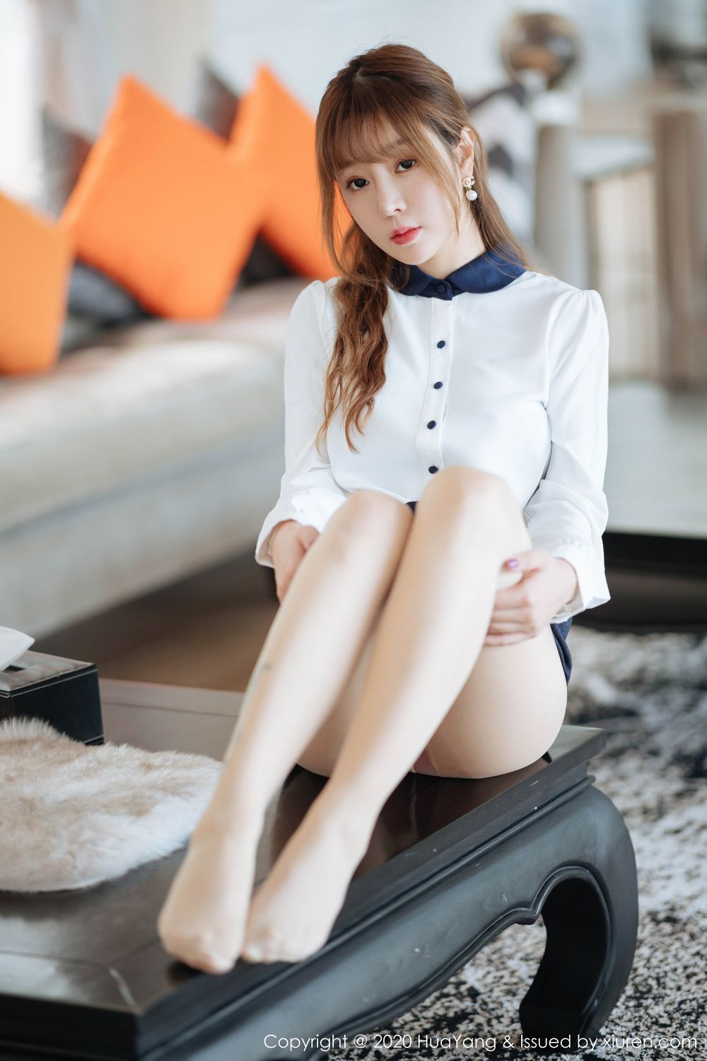 《花漾 王语纯(王雨纯) 制服写真 VOL.216》第50张,模特王语纯(王雨纯),花漾,制服主题,全套90张