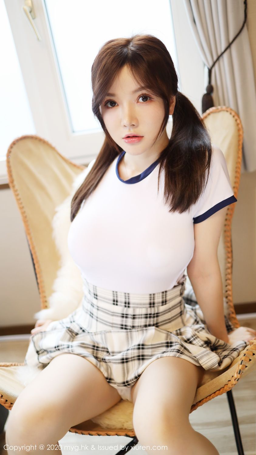 《MyGirl 黄米妮 制服写真 VOL.430》第6张,模特黄米妮,mygirl,制服主题,全套100张