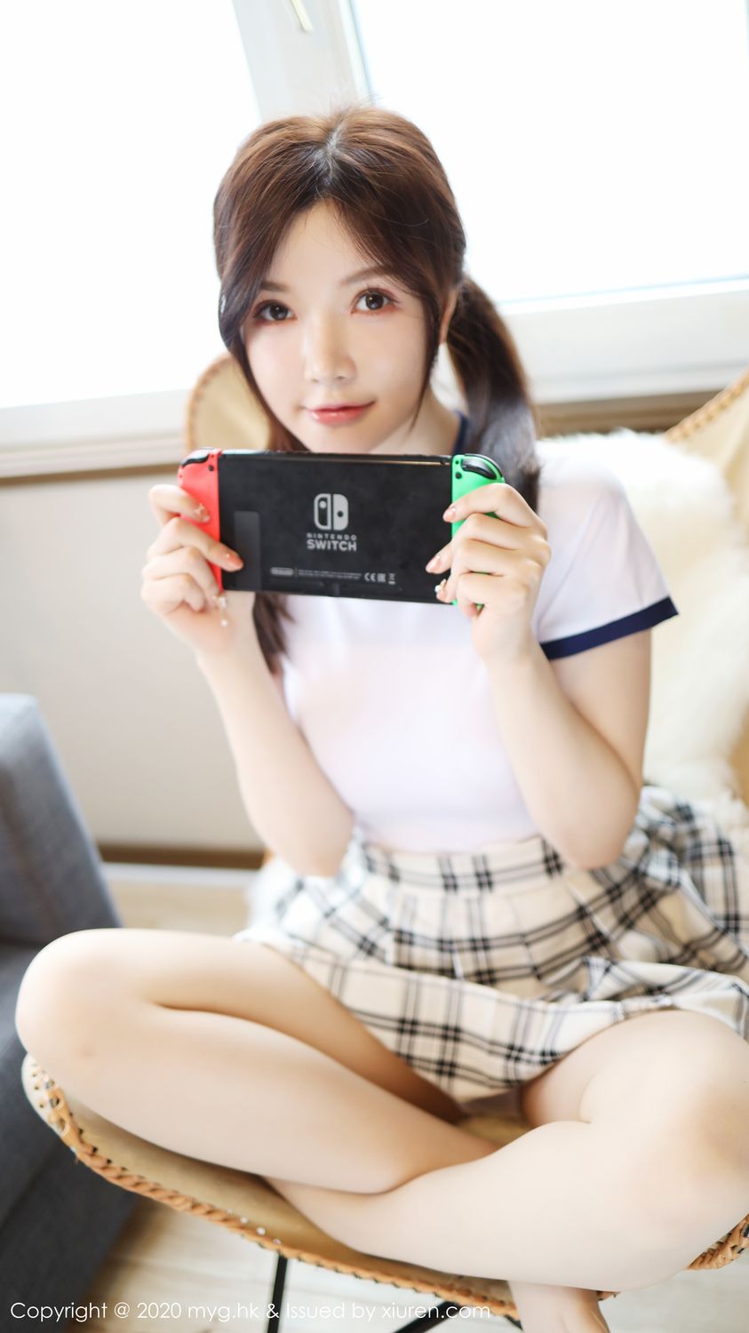 《MyGirl 黄米妮 制服写真 VOL.430》第13张,模特黄米妮,mygirl,制服主题,全套100张