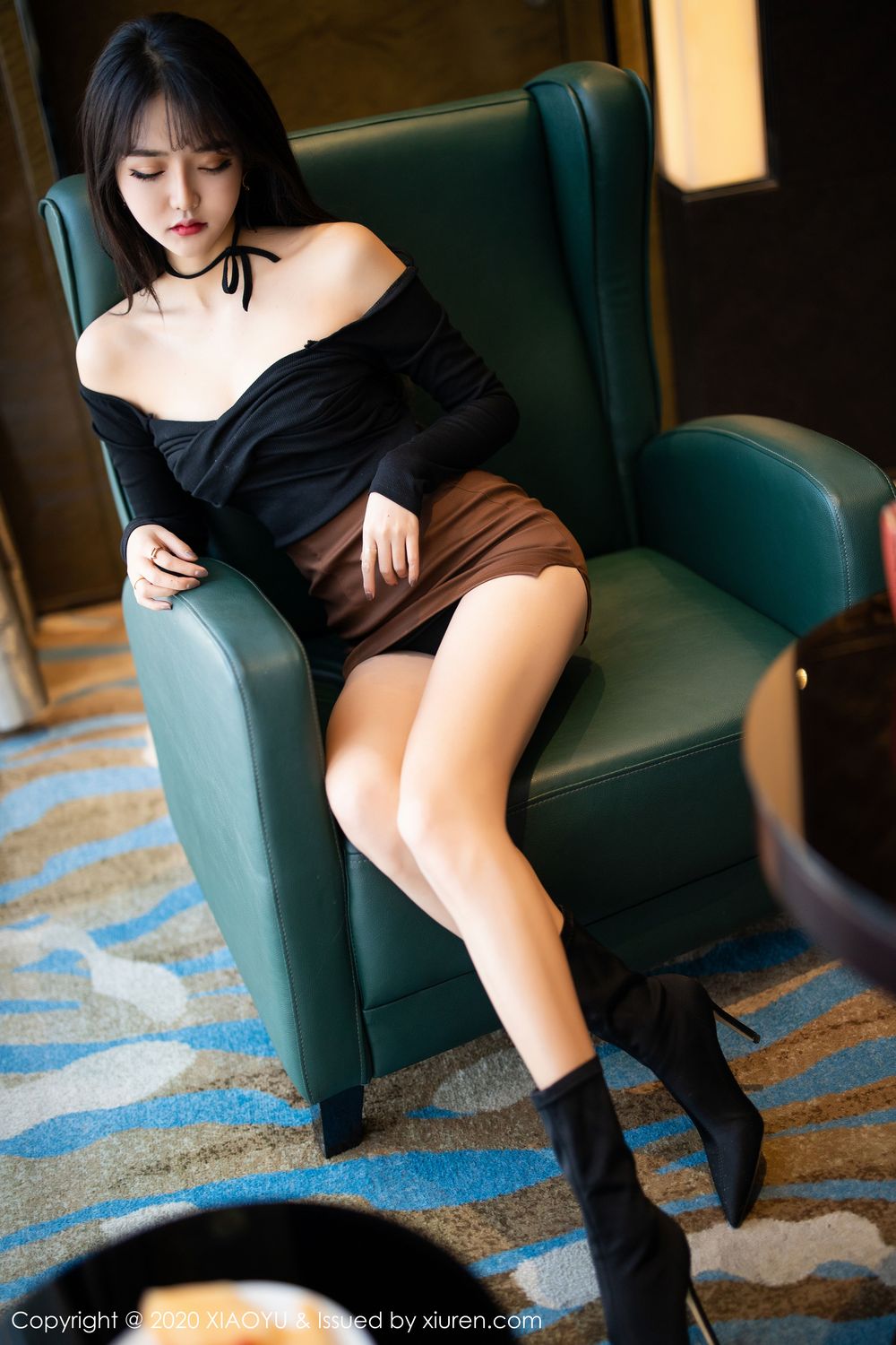 《语画界 Miko酱 制服写真 VOL.248》第8张，模特Miko酱，语画界，制服主题，全套82张