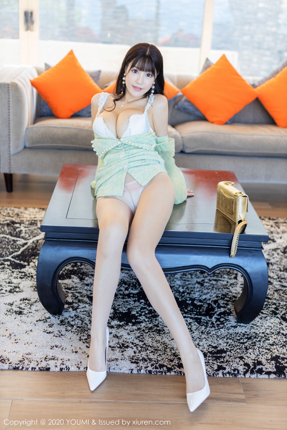 《尤蜜荟 朱可(barbie可儿) 制服写真 VOL.417》第18张,模特朱可(barbie可儿),尤蜜荟,制服主题,全套100张