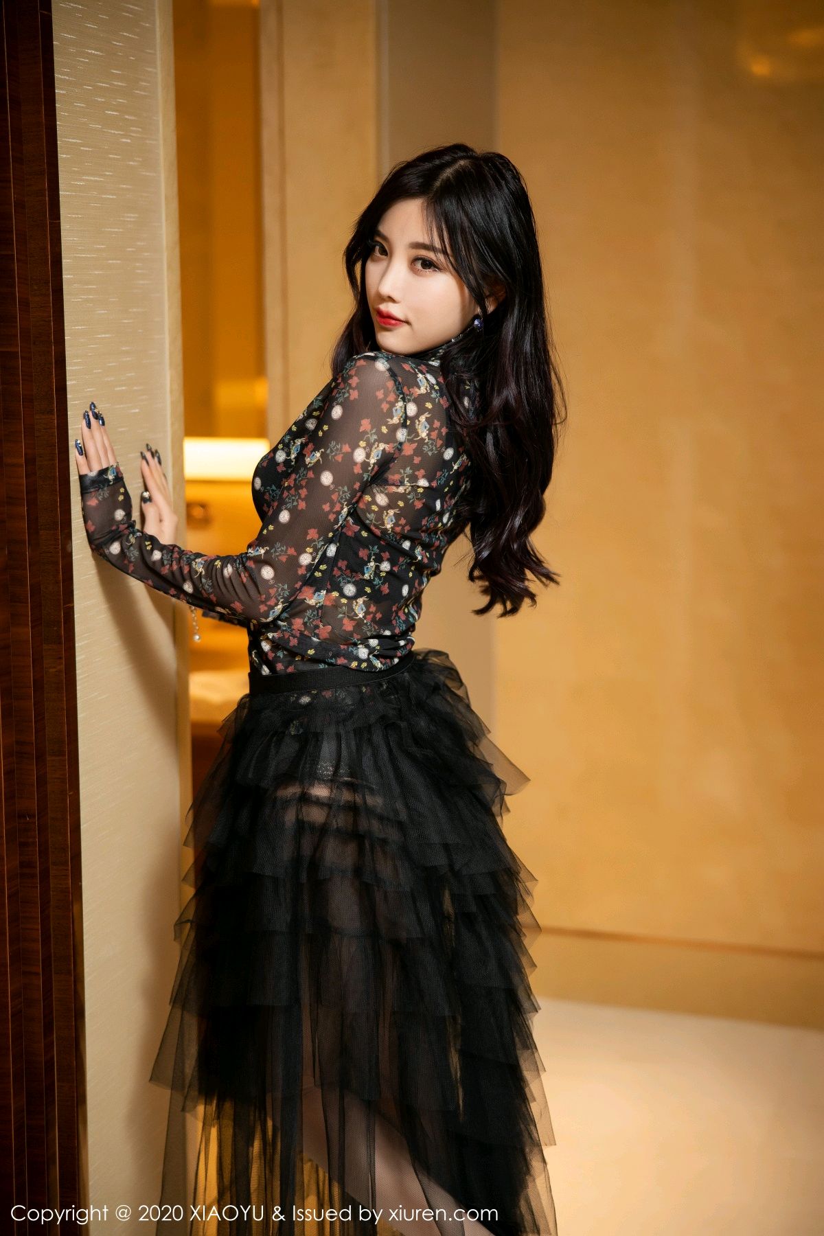 《语画界 杨晨晨 制服写真 VOL.289》第40张，模特杨晨晨，语画界，制服主题，全套86张