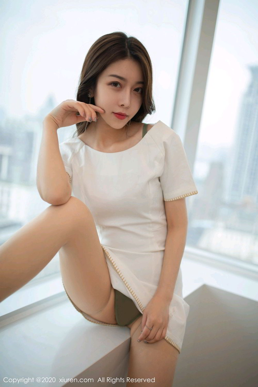 《秀人网 夏诗诗(夏诗雯) 内衣写真》第34张,模特夏诗诗(夏诗雯),秀人网,内衣主题,全套81张