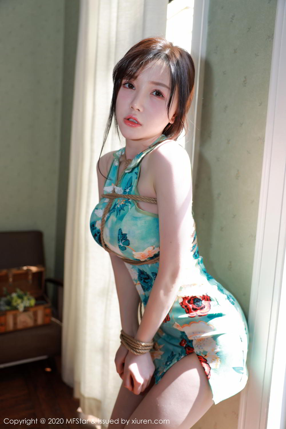 《MFStar 黄米妮 制服写真 VOL.293》第6张,模特黄米妮,mfstar,制服主题,全套56张