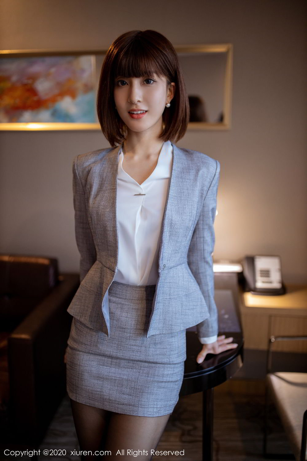 《秀人网 林文文(Lin Wen Wen) 黑丝写真》第6张,模特林文文(Lin Wen Wen),秀人网,黑丝主题,全套68张