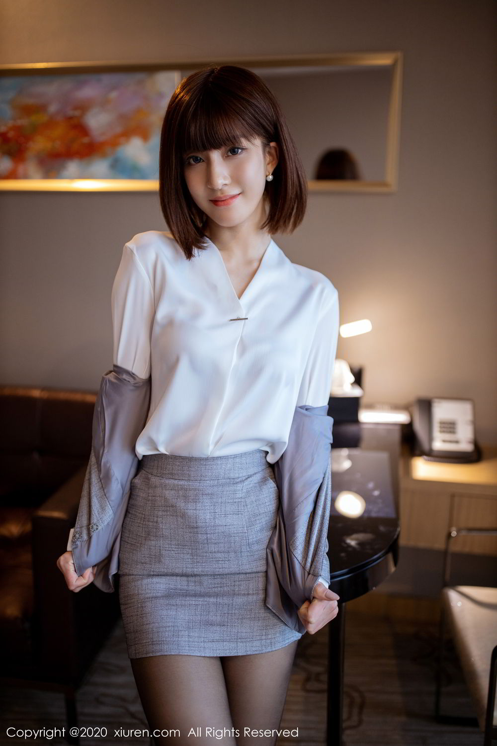 《秀人网 林文文(Lin Wen Wen) 黑丝写真》第8张,模特林文文(Lin Wen Wen),秀人网,黑丝主题,全套68张