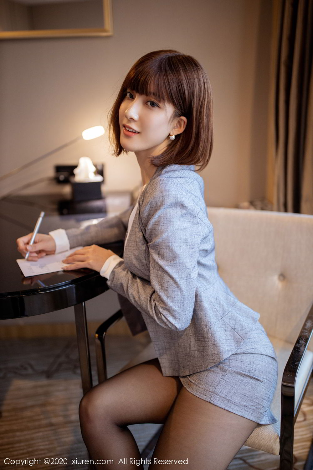 《秀人网 林文文(Lin Wen Wen) 黑丝写真》第14张,模特林文文(Lin Wen Wen),秀人网,黑丝主题,全套68张