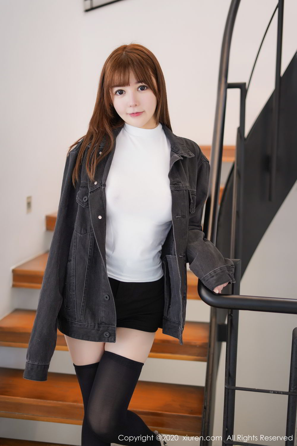 《秀人网 UU酱 童颜巨乳写真》第50张,模特UU酱,秀人网,童颜巨乳主题,全套73张