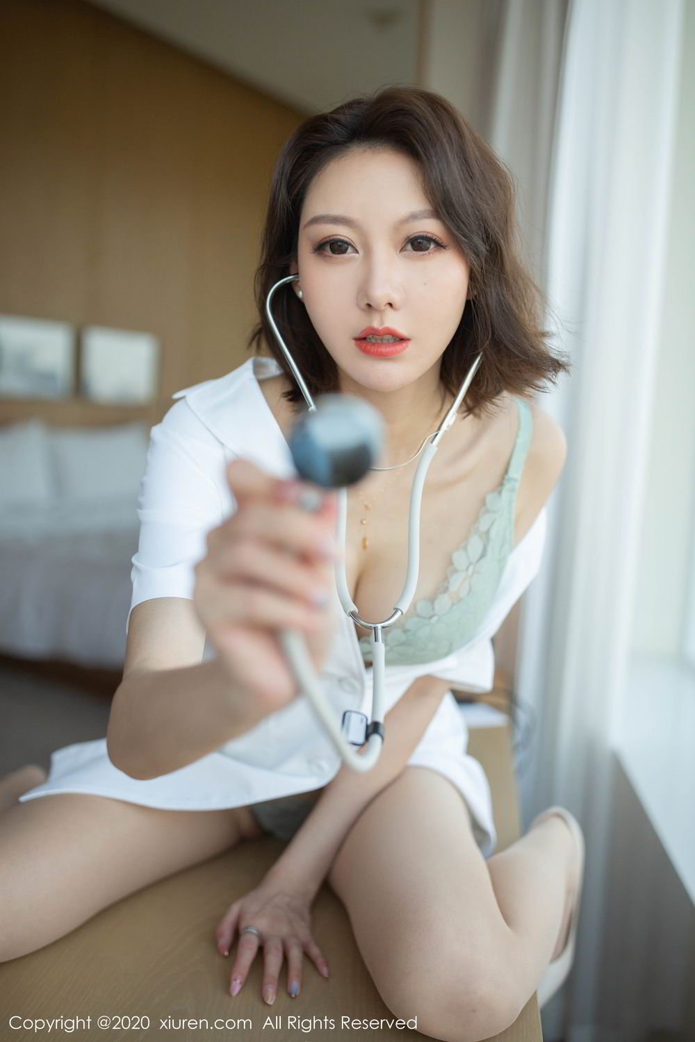 《秀人网 付艺轩(艺轩Renee) 内衣写真》第38张,模特付艺轩(艺轩Renee),秀人网,内衣主题,全套73张