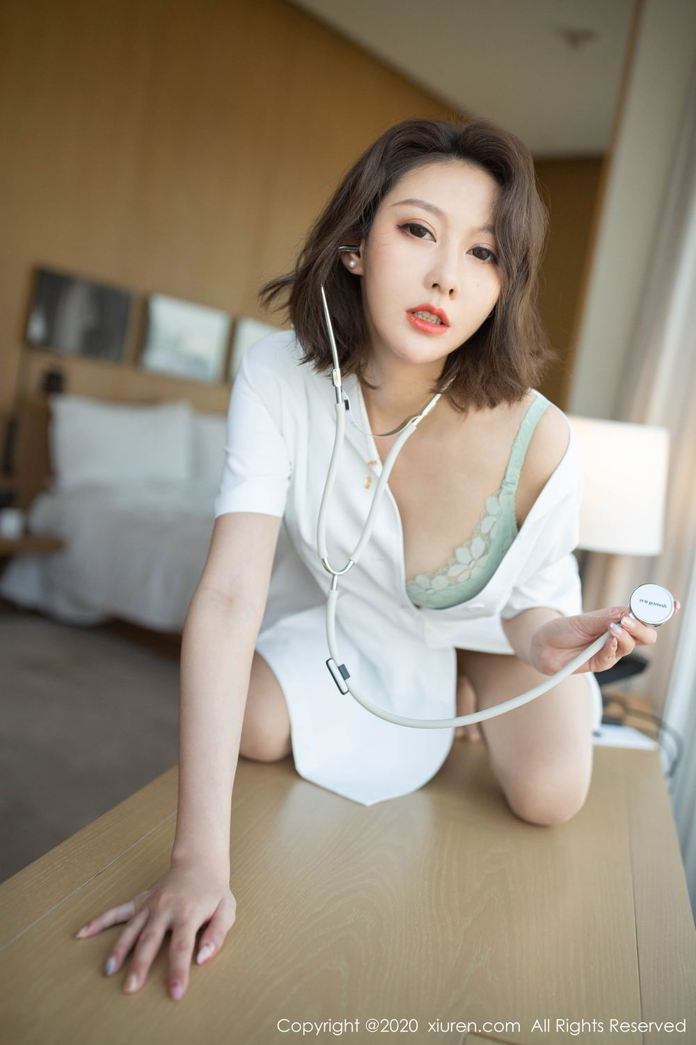 《秀人网 付艺轩(艺轩Renee) 内衣写真》第42张,模特付艺轩(艺轩Renee),秀人网,内衣主题,全套73张