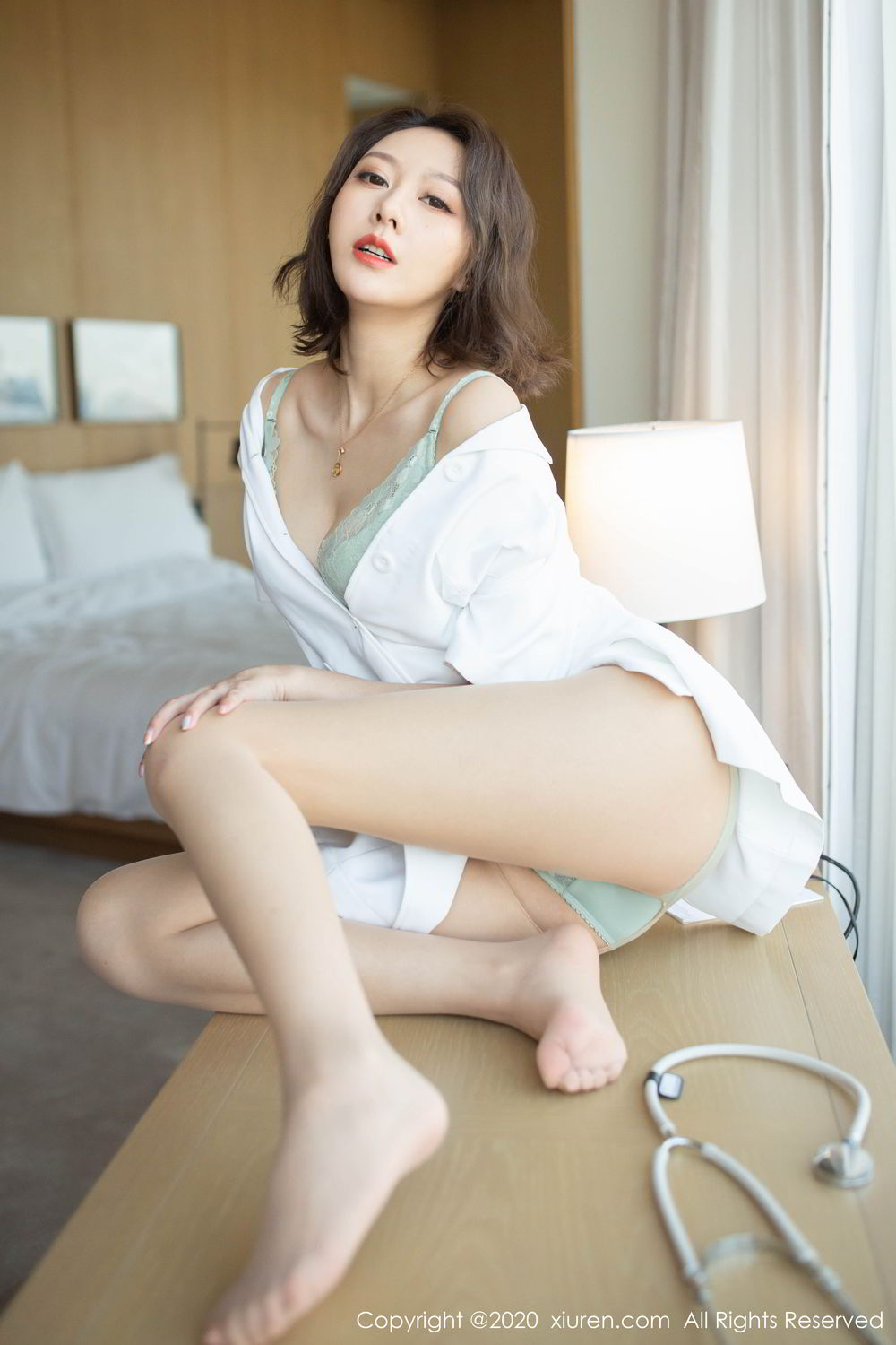 《秀人网 付艺轩(艺轩Renee) 内衣写真》第44张,模特付艺轩(艺轩Renee),秀人网,内衣主题,全套73张