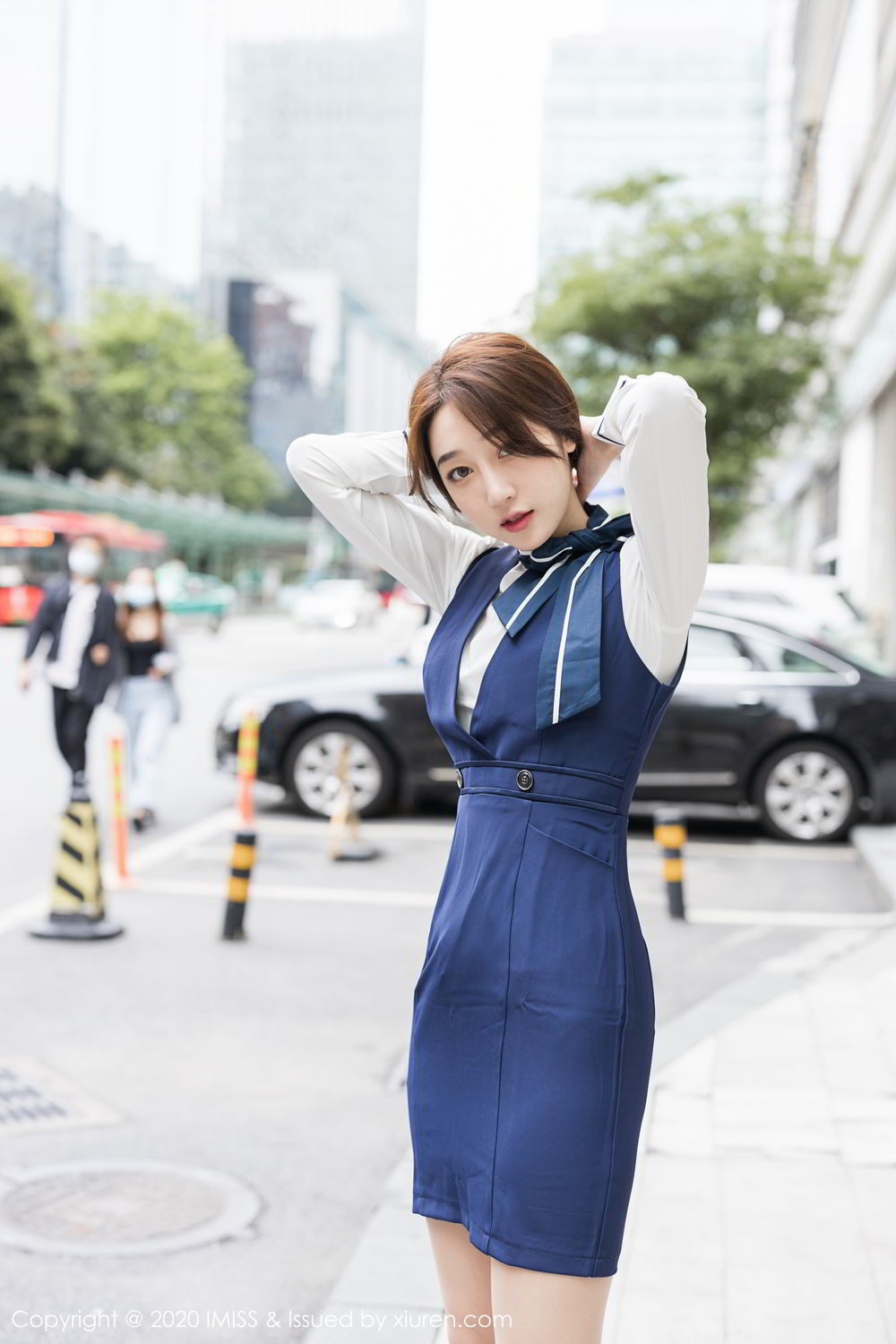 《爱蜜社 小九月(Xiao Jiu Yue) 制服写真 VOL.468》第1张,模特小九月(Xiao Jiu Yue),爱蜜社,制服主题,全套86张