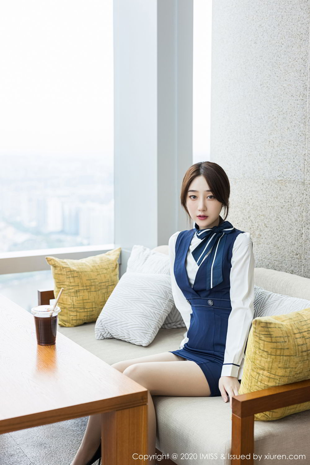 《爱蜜社 小九月(Xiao Jiu Yue) 制服写真 VOL.468》第7张,模特小九月(Xiao Jiu Yue),爱蜜社,制服主题,全套86张