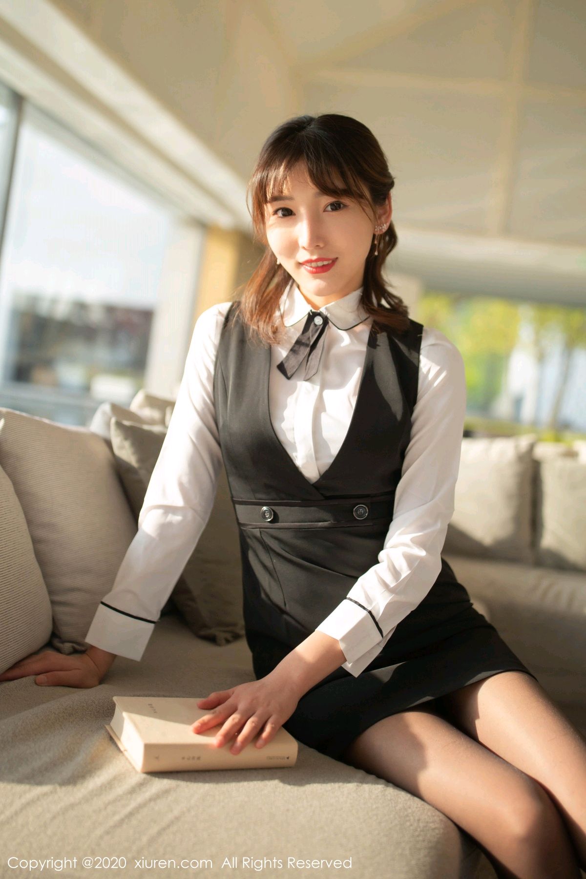 《秀人网 陆萱萱(Lu Xuan Xuan) 黑丝写真 No.2312》第4张,模特陆萱萱(Lu Xuan Xuan),秀人网,黑丝主题,全套75张