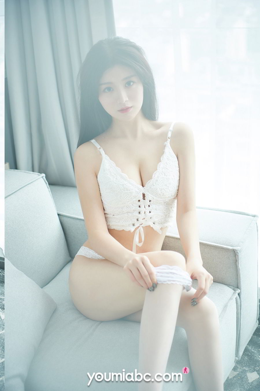 《尤蜜荟 嫩嫩 内衣写真》第7张,模特嫩嫩,尤蜜荟,内衣主题,全套56张