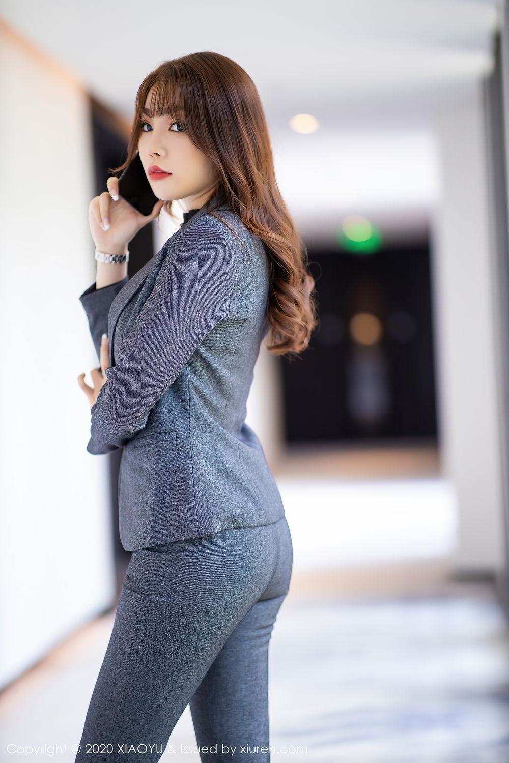 《语画界 芝芝Booty 制服写真 VOL.319》第78张,模特芝芝Booty,语画界,制服主题,全套95张