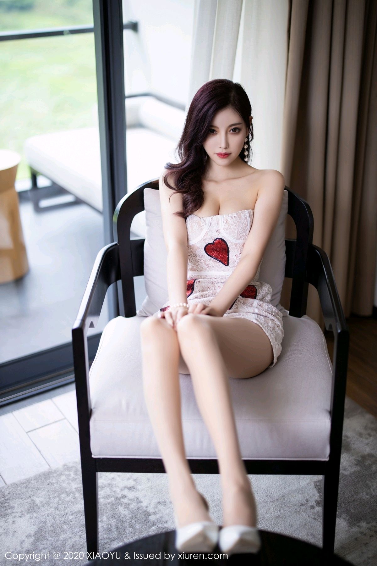 《语画界 杨晨晨 制服写真 VOL.368》第61张,模特杨晨晨,语画界,制服主题,全套61张
