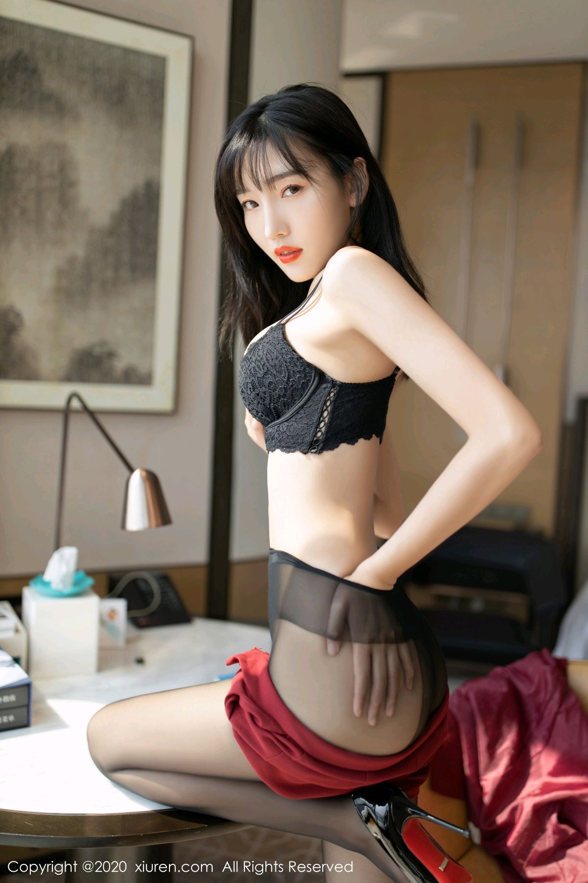 《秀人网 陆萱萱(Lu Xuan Xuan) 黑丝写真 No.2604》第30张,模特陆萱萱(Lu Xuan Xuan),秀人网,黑丝主题,全套64张